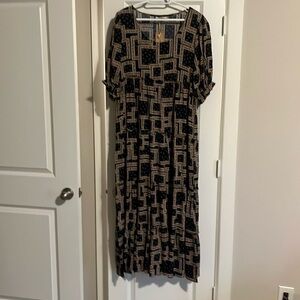 NATURAL LIFE 3 tiered ladies, summer dress